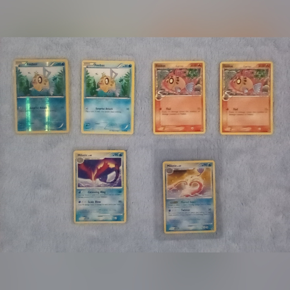 ✨Milotic Evolution Pokemon Card Bundle✨